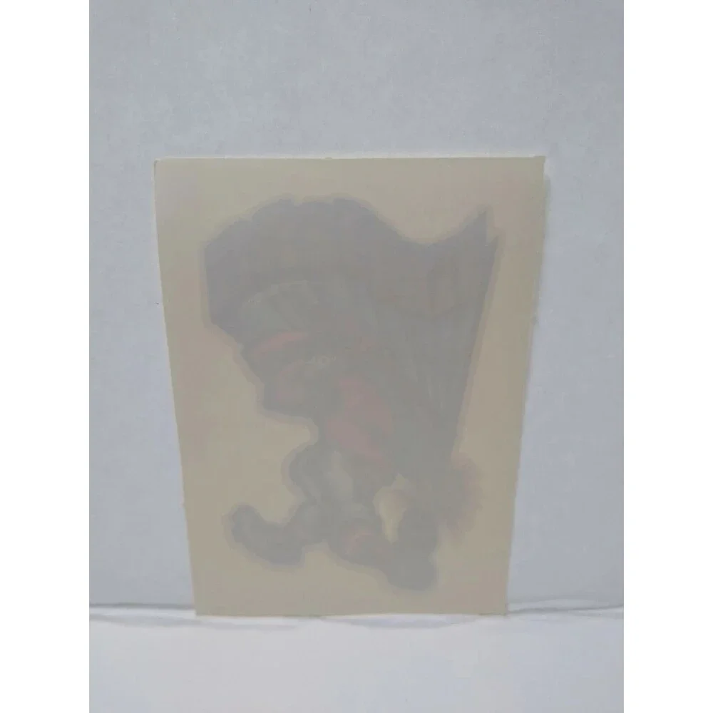 Baseball Screamin Gleamin Glitter Iron-On Decal Donruss Retro Vintage Original